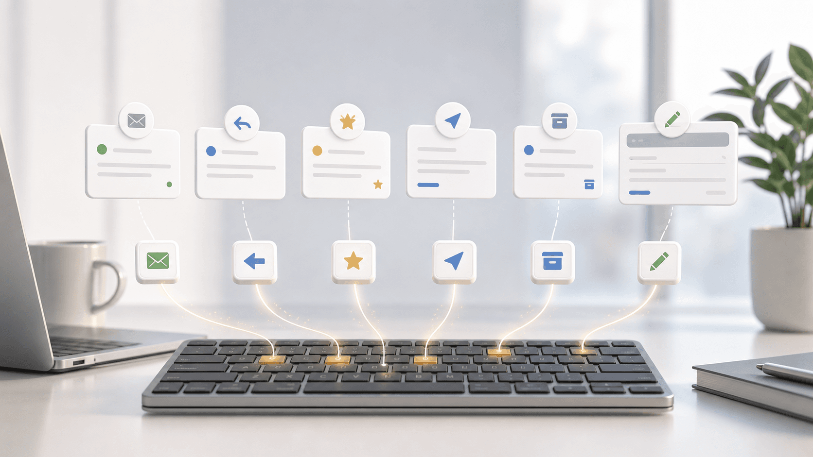 Phím tắt Gmail hữu ích nhất: bảng tra nhanh (2026)