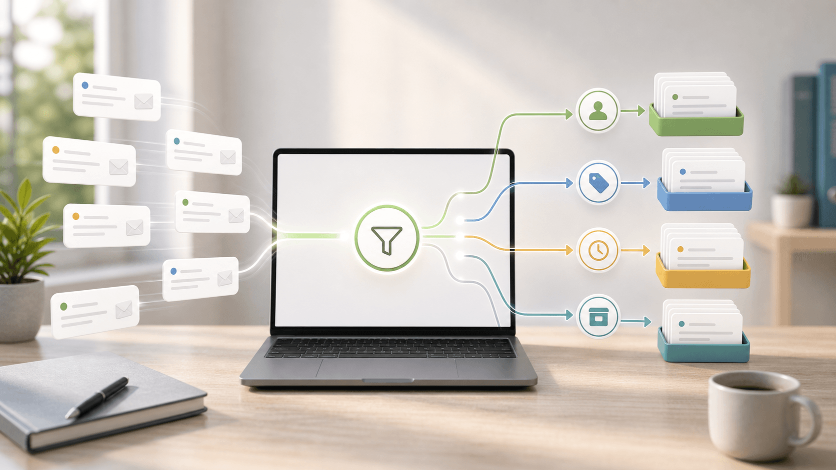 Cách tạo bộ lọc Gmail tự động: hướng dẫn chi tiết (2026)